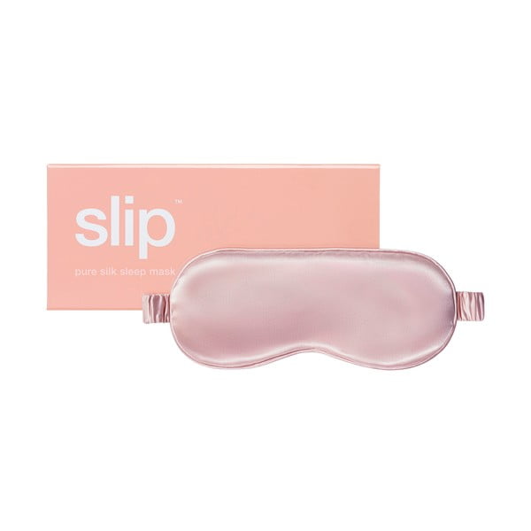Maschera per dormire rosa in seta Pink – slip-image-3