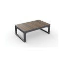 Tavolino da giardino con effetto noce 71,5x116 cm Lyon – Keter