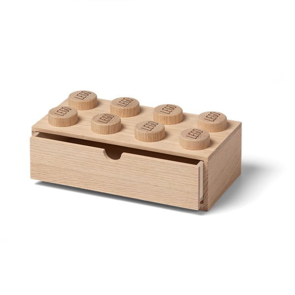 Contenitore per bambini in legno di quercia Wood - LEGO®