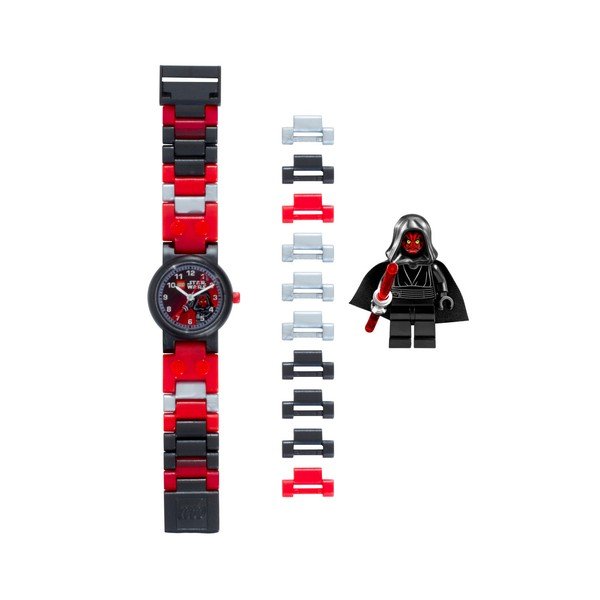 Hodinky s figurkami LEGO® Star Wars Darth Maul