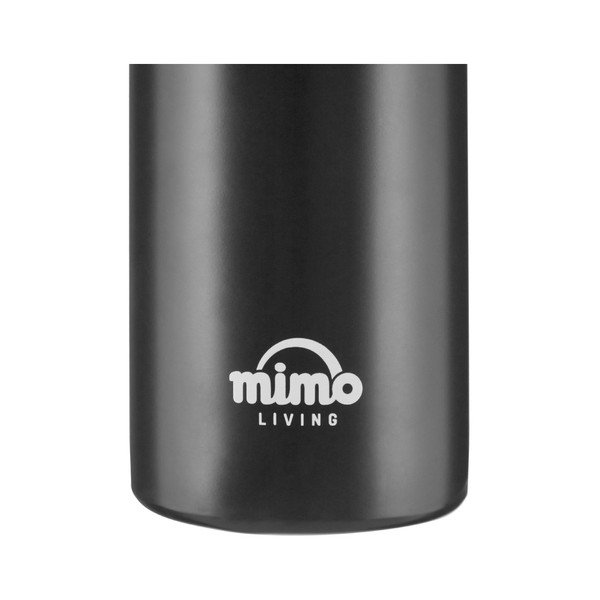 Bottiglia sportiva nera opaca Mimo, 500 ml - Premier Housewares-image-2