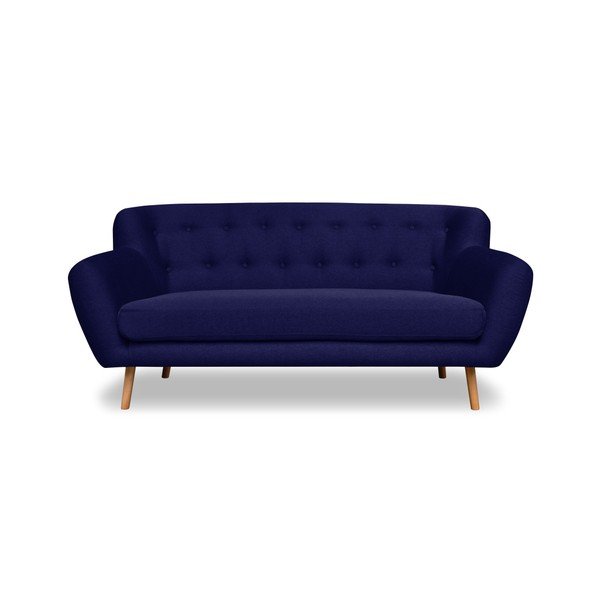 Sada 2 modrých pohovek pro dva a pro tři Cosmopolitan design London-image-4