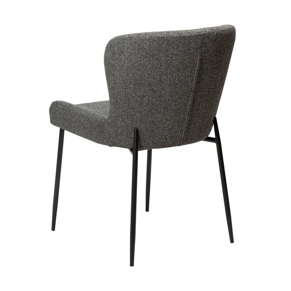 Sedia da pranzo grigio scuro Glam - DAN-FORM Denmark-image-4