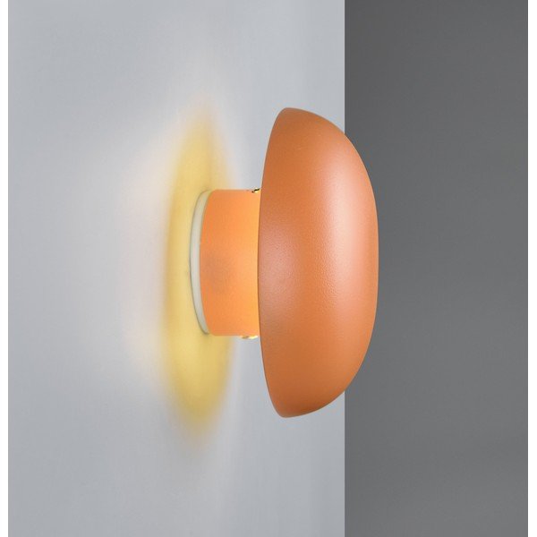 Lampada da parete LED arancione con ricarica USB Davey – Reality-image-1