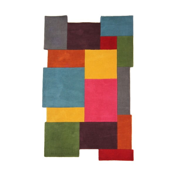 Tappeto in lana 200x290 cm Collage - Flair Rugs