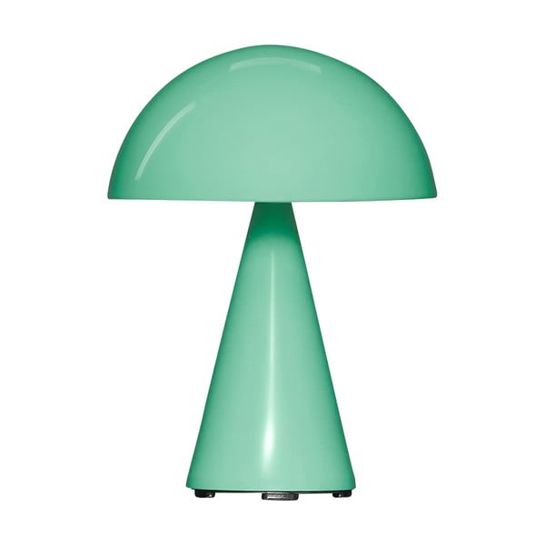 Lampada da tavolo LED dimmerabile color menta (altezza 20 cm) Mush - Hübsch