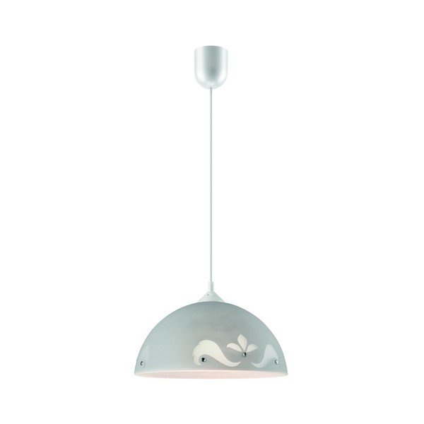 Lampada a sospensione grigia Glam - LAMKUR