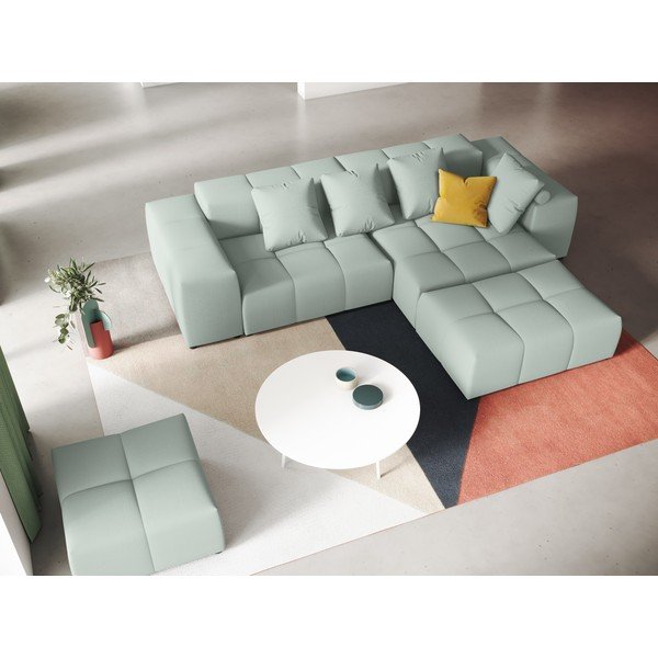 Divano angolare verde (variabile) Rome - Cosmopolitan Design-image-1