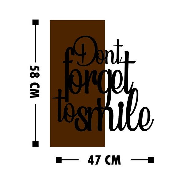 Decorazione murale Smile - Wallity-image-4