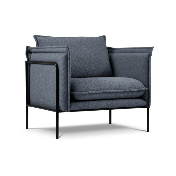 Poltrona blu scuro Andrea - Interieurs 86