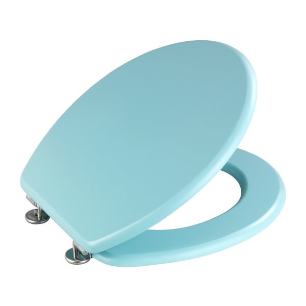 Sedile per WC azzurro Azzurro, 41 x 37 cm Prima - Wenko-image-2