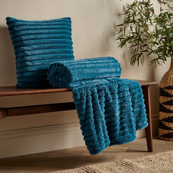 Cuscino decorativo 45x45 cm Cosy Ribbed - Catherine Lansfield-image-2