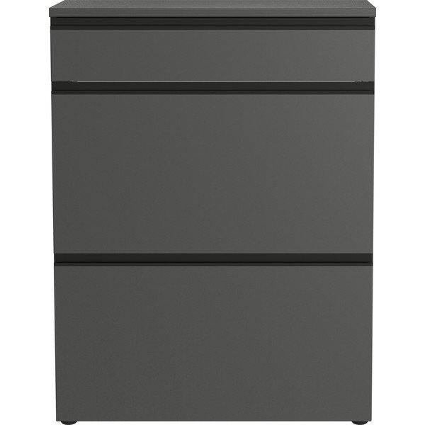 Scarpiera color antracite 80x107x29 cm Baldone – Germania-image-3