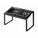 Set di ciotole con supporto in ceramica per animali domestici Nooks – YAMAZAKI