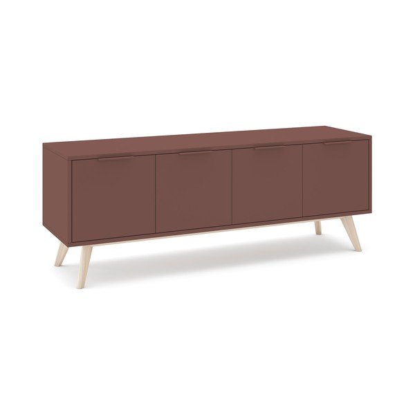 Mobile TV color terracotta opaco 140x53x40 cm Campus – Marckeric