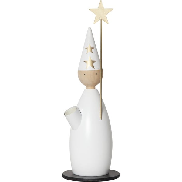 Decorazione luminosa bianca con motivo natalizio ø 12 cm Lucia Classic - Star Trading