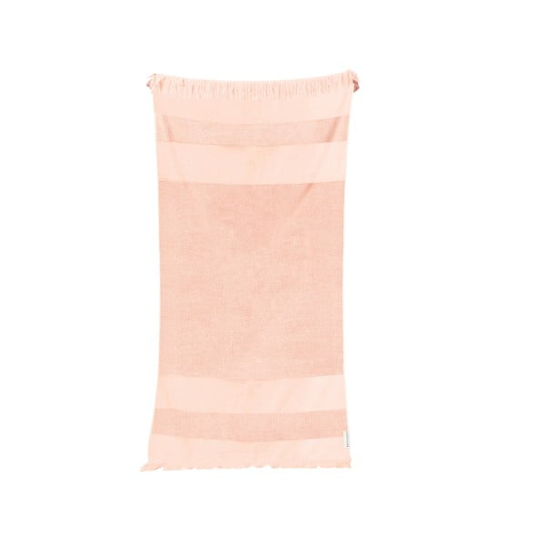 Telo mare in cotone rosa, 175 x 90 cm Summer Stripe - Sunnylife