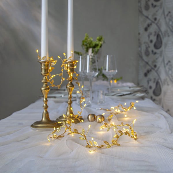 Decorazione luminosa con motivo natalizio in colore oro Winny - Star Trading-image-1