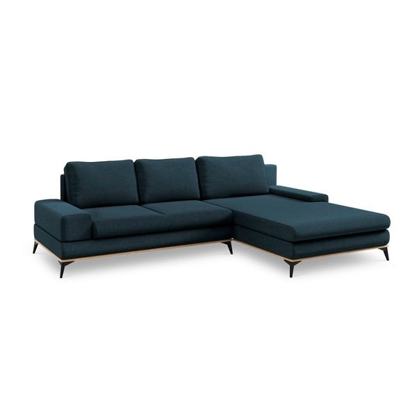 Divano letto angolare blu petrolio, angolo destro Planet - Windsor & Co Sofas-image-2