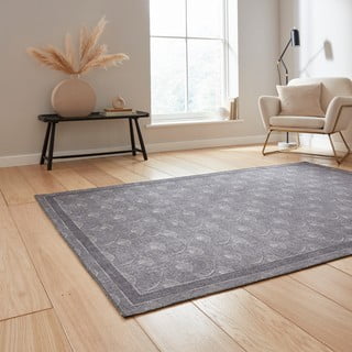 Tappeto grigio lavabile 152x230 cm Deco Peacock – Catherine Lansfield