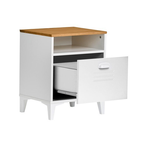 Comodino bianco Zack - Marckeric-image-3