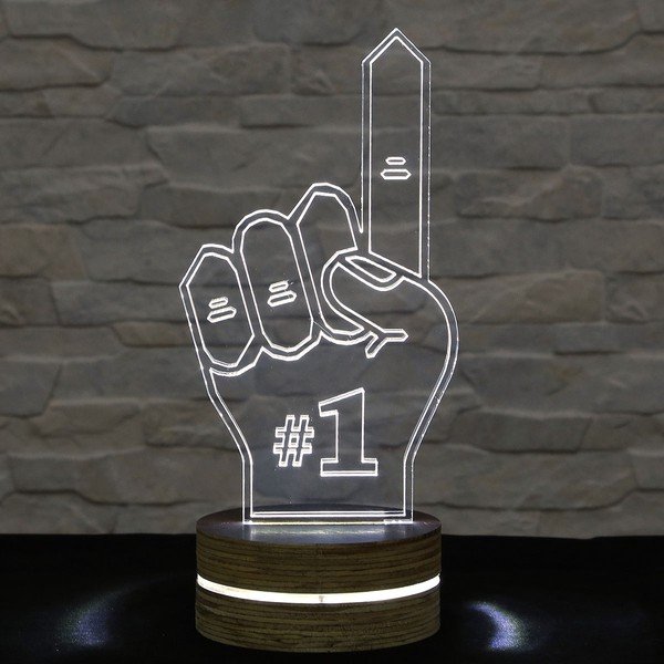 3D stolní lampa No.1