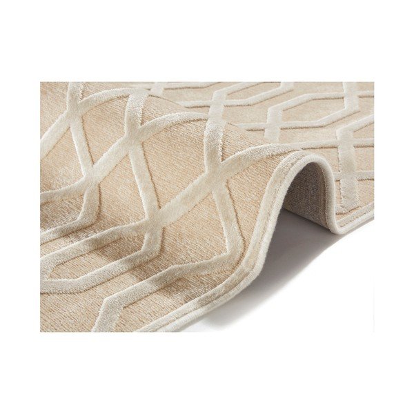 Tappeto in viscosa crema , 160 x 230 cm Caine - Mint Rugs-image-2
