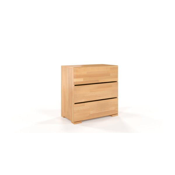 Cassettiera in faggio , 80 x 81 cm Sandemo - Skandica-image-2