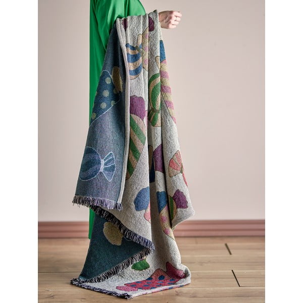 Coperta 130x150 cm Caramella – Bloomingville-image-1