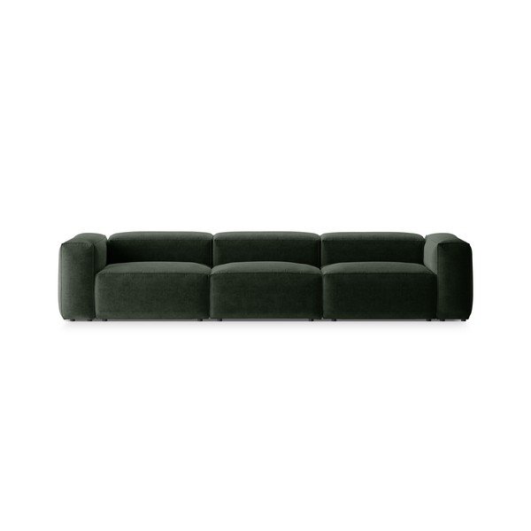 Divano verde 364 cm Bergamo – Cosmopolitan Design