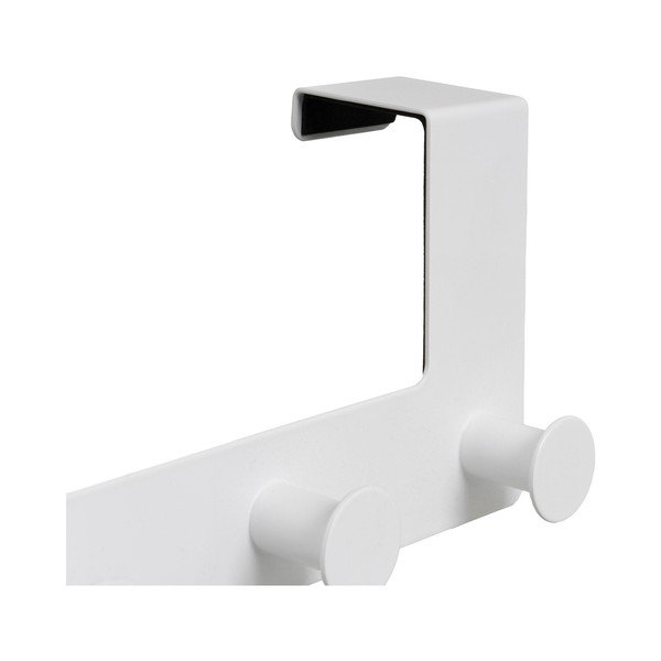 Appendiabiti in metallo bianco/nero 35 cm - Casa Selección-image-3