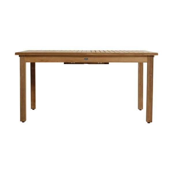 Tavolo da pranzo da giardino in teak massiccio 90x150 cm Java – Hartman
