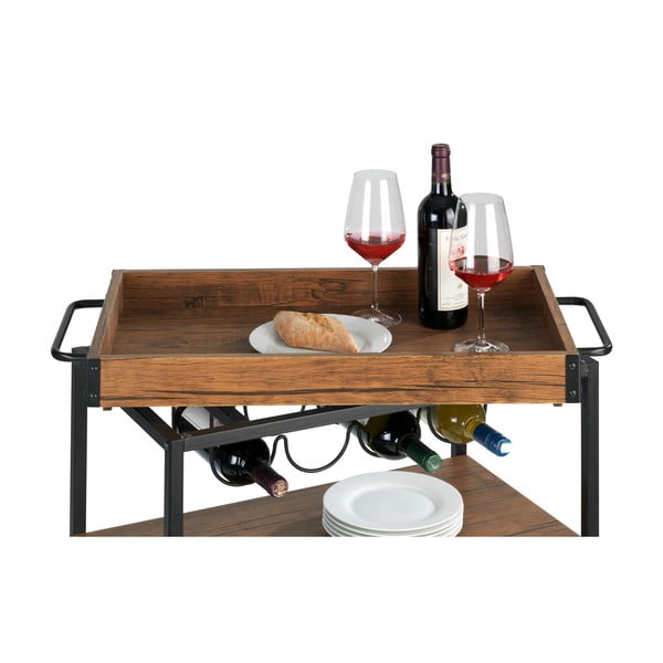 Scaffale mobile da cucina Rustico - Wenko-image-3