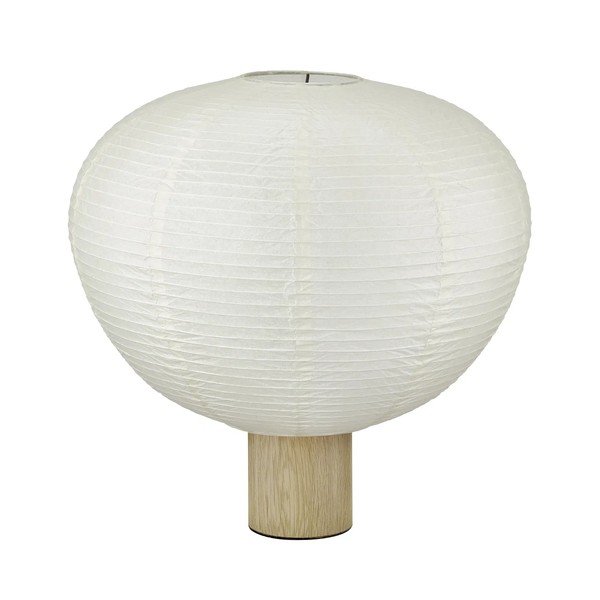 Lampada da tavolo bianca/di colore naturale con paralume in carta (altezza totale 45 cm) Kami – Blomus