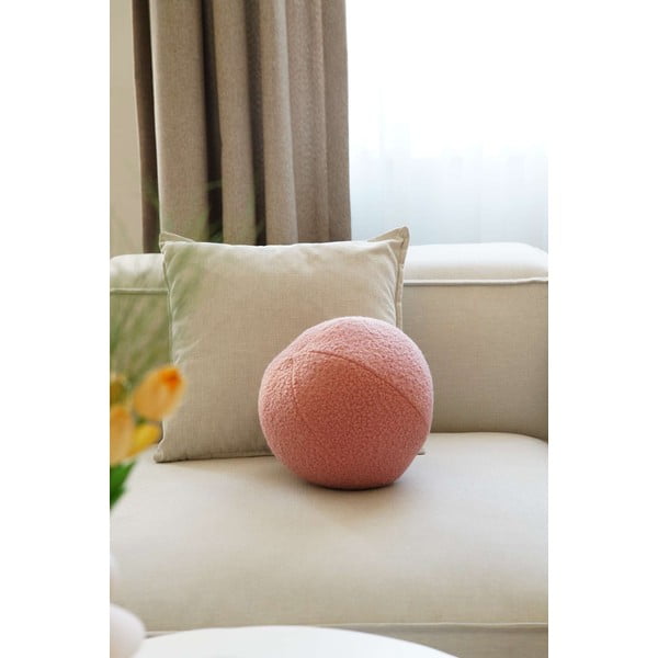 Cuscino decorativo in bouclé ø 20 cm Top – Mioli Decor-image-4