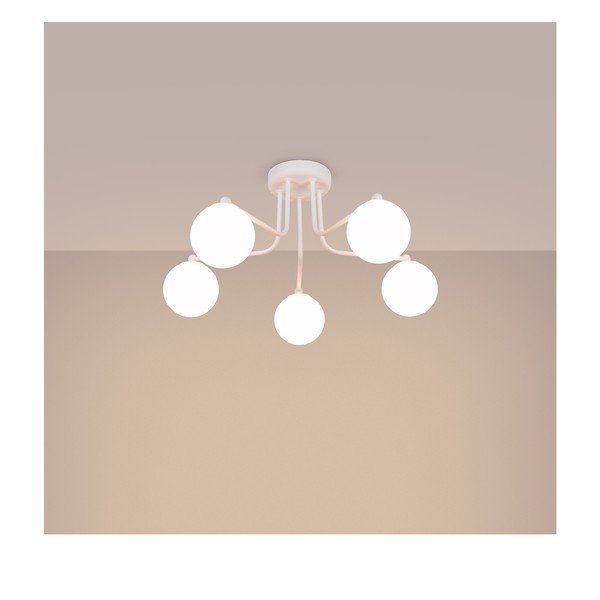 Plafoniera bianca Beam – Sollux-image-1