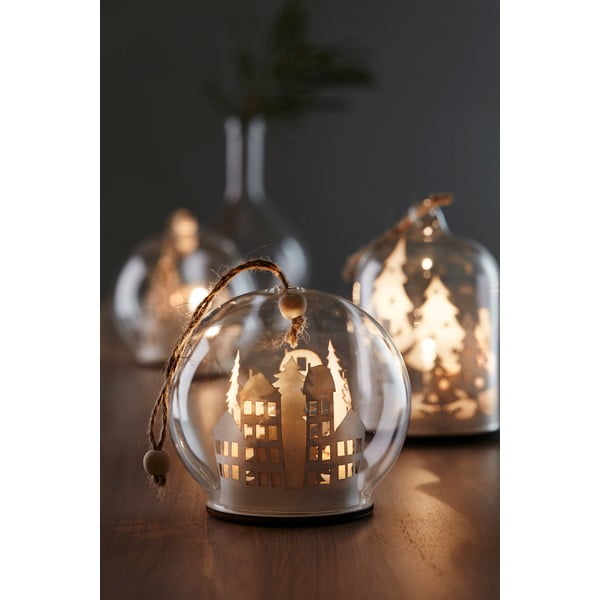Decorazione luminosa bianca appesa   ø 9 cm Myren - Markslöjd-image-1