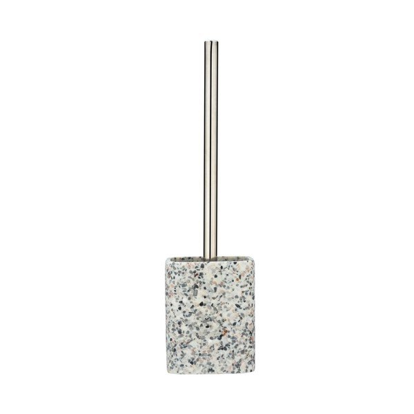 Scopino bianco e grigio Terrazzo Posa - Wenko-image-1