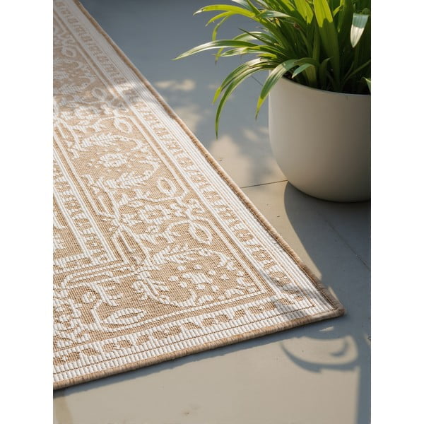 Tappeto da interno/esterno beige/avorio 160x230 cm Duet Kona – NORTHRUGS-image-4