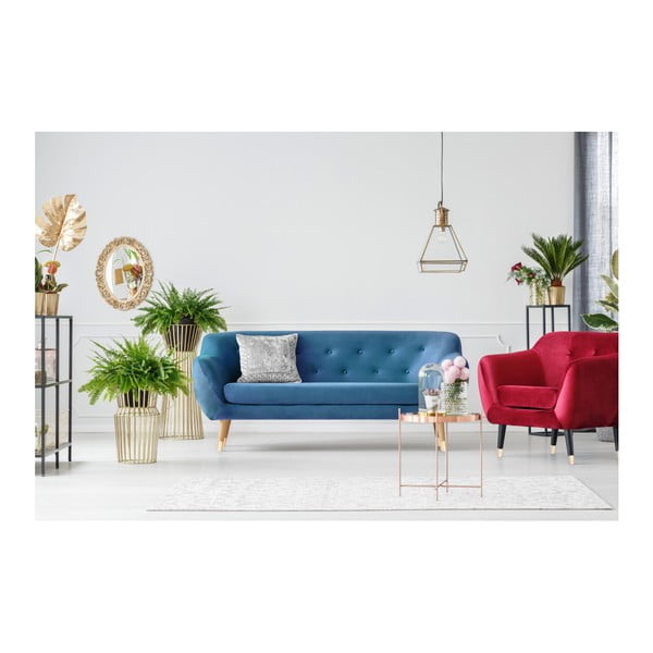 Divano blu a due posti Amelie - Mazzini Sofas-image-4