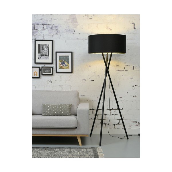 Lampada da terra nera (altezza 175 cm) Hampton - it's about RoMi-image-4