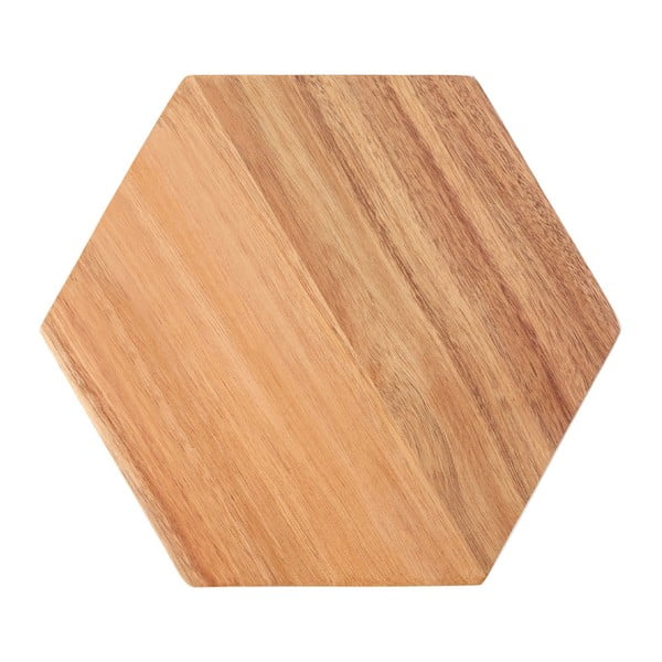 Tagliere in legno di acacia Esagono, 24 x 28 cm - Premier Housewares