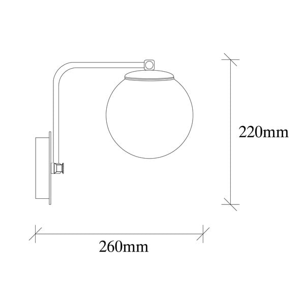 Lampada da parete dorata ø 15 cm Daisy – Opviq lights-image-4