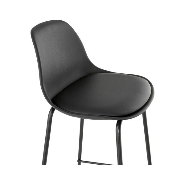 Sgabello mini bar nero Escal - Kokoon-image-3