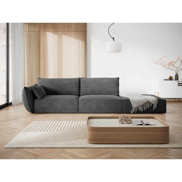 Divano angolare grigio Vanda - Mazzini Sofas-image-1