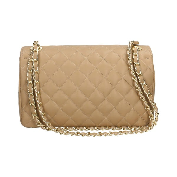 Portafoglio in pelle beige - Chicca Borse-image-1