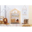 Scaffale per bambini in legno di pino Stela, 40 x 60 cm - Adeko