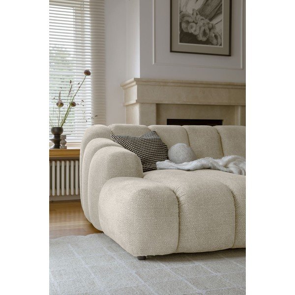 Divano angolare beige (con penisola a sinistra/con chaise lounge) Shell – Miuform-image-3