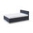 Letto da bambini blu scuro con contenitore con rete inclusa 140x200 cm Fun – Meise Möbel