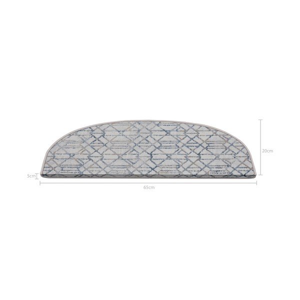 Gradini grigi in set da 16 pezzi 20x65 cm Cottage Warmth - Vitaus-image-2